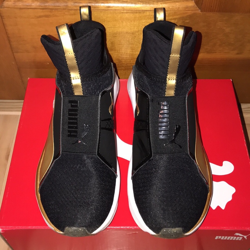 Puma Fierce Black & Gold